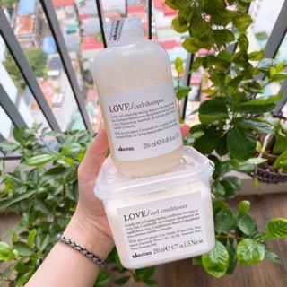 Gội xả Davines cho tóc xoăn Love Curl