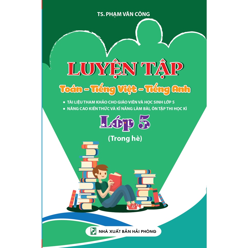 Sách - Luyện Tập Toán Tiếng Việt Tiếng Anh Lớp 5 ( Trong Hè )