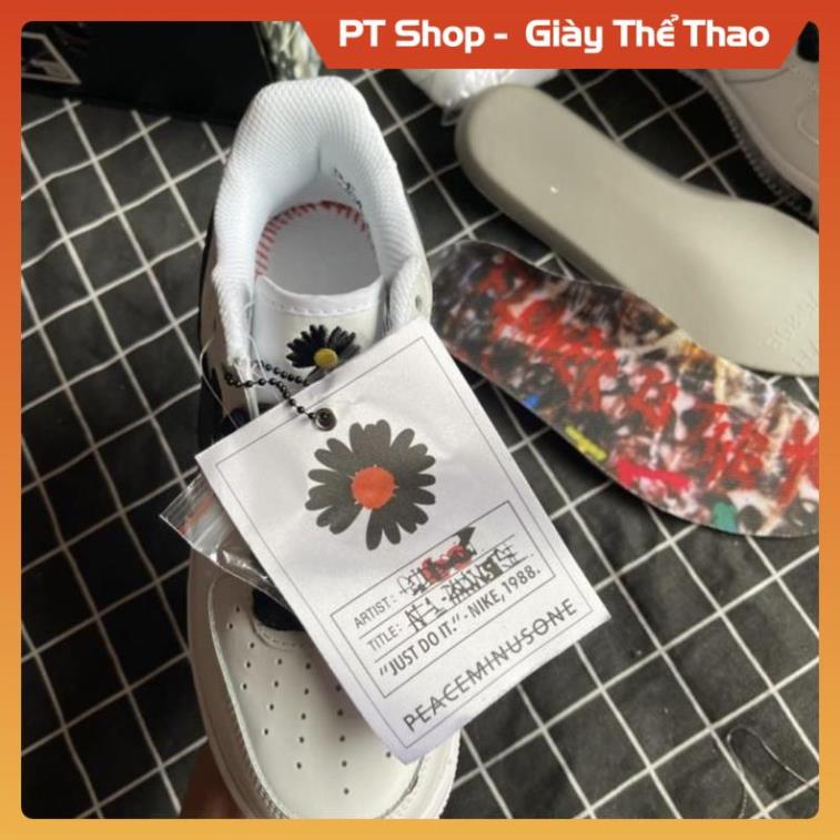 [FreeShip + Hàng Sịn Sò] Giày AF1 hoa cúc trắng tróc sơn para 2.0 mới, Giầy Sneaker Force Air hot trend