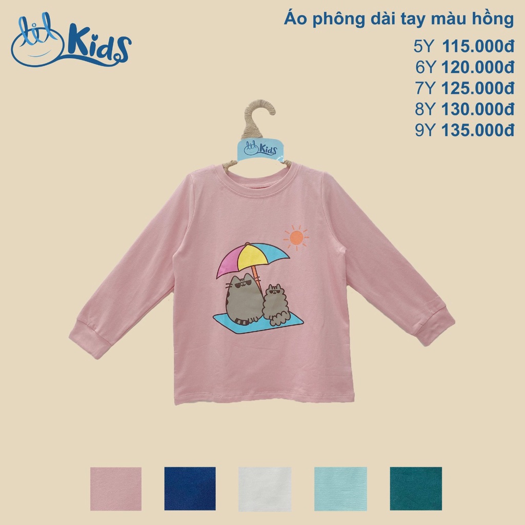 Lillte Love - Áo dài tay dòng Kids cho bé trai bé gái từ 5 tuổi đến 9 tuổi by Lil