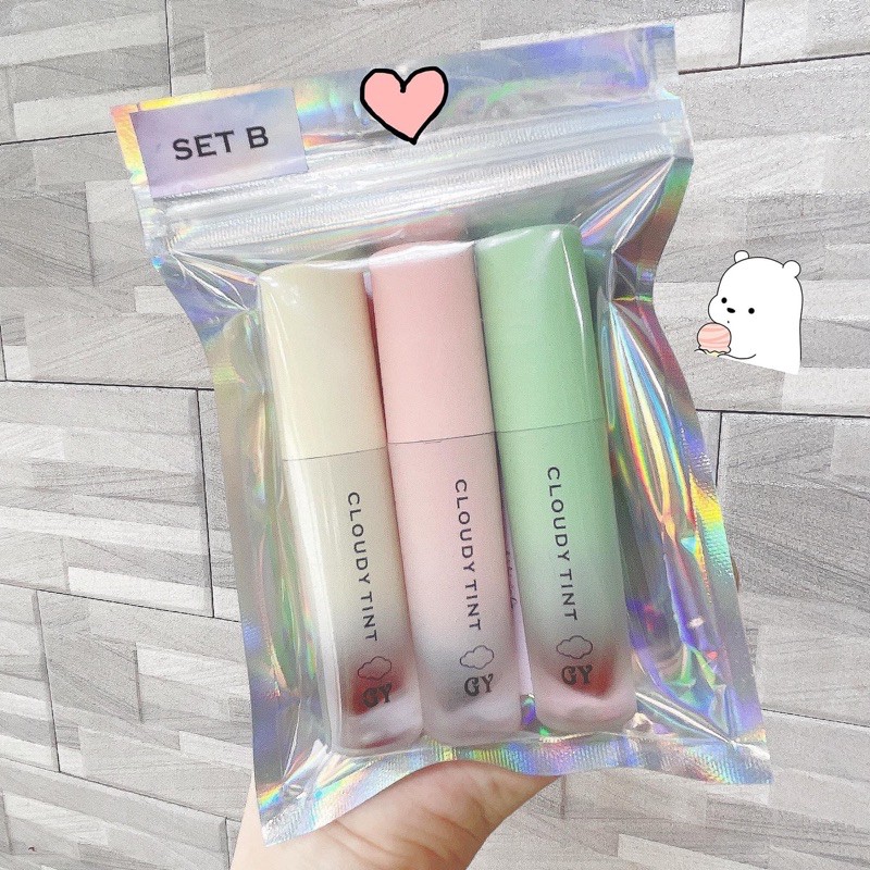 [TẶNG QUÀ] SET 3C SON TINT GY TRẦN SIÊU LÌ MỀM MỊN MÔI FULL SIZE | BigBuy360 - bigbuy360.vn