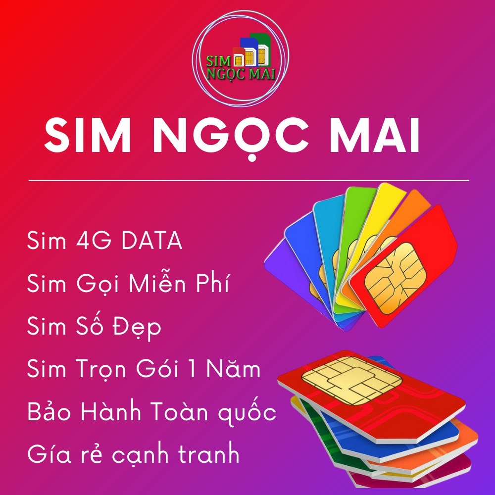 Siêu Thánh Sim Vietnamobile Miễn Phí Tháng Đầu 150Gb Tặng Tài Khoản Chính 60.000đ - Sim Trọn Đời - Sim Ngọc Mai