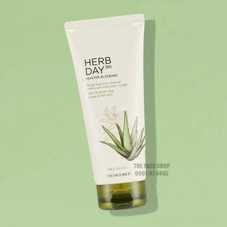 Sữa rửa mặt Herb Day 365 Master Blending Foaming Cleanser The Face Shop