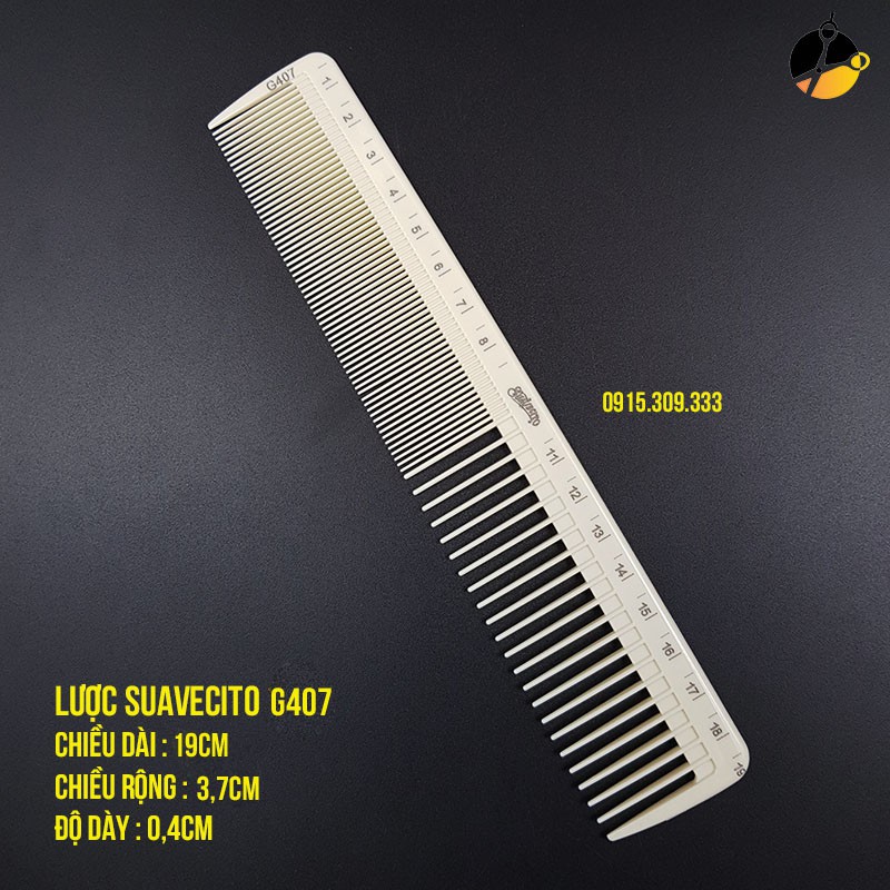 Lược cắt tóc Suavecito cao cấp Made in Japan LCTG