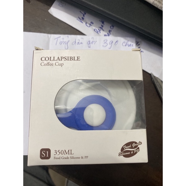 ly silicon xếp gọn 350ml