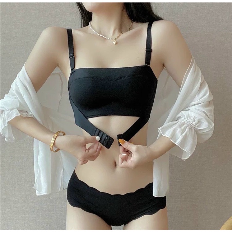 Áo cup ngực chống tụt cài trước mẫu mới (QT99)