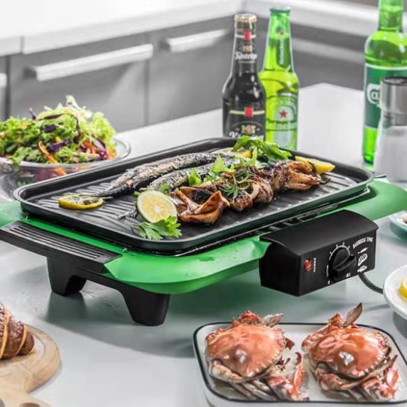 Bếp Nướng Điện Không Khói BBQ 2000W BY1909- Hàng loại 1, thích hợp cho gia đình, tiện lợi !