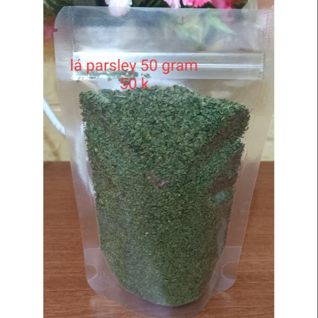 Lá parsley(mùi tây) 50 gram