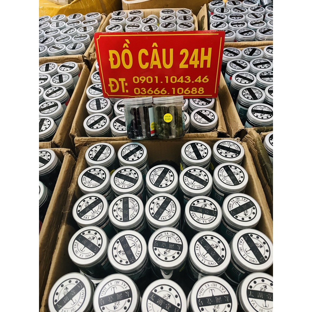 Mồi Câu Cá Hạt Đan Silicon Taihu Dùng Cho Câu Đài