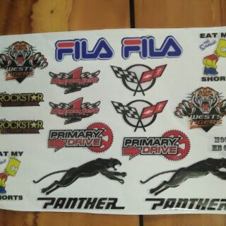 Bộ tem nổi Panther