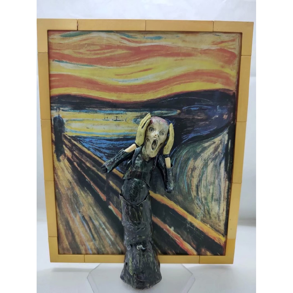 Mô Hình Nhân Vật Edvard Game Munch