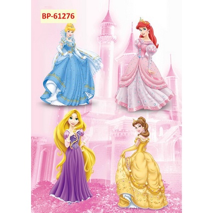 Tranh Dán Tường Công Chúa xinh xắn, đáng yêu Giành Cho Trẻ Em