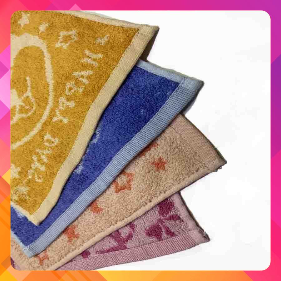 Khăn mặt xuất Nhật dễ thương em bé siêu mềm 100% cotton (22x22 22gr)