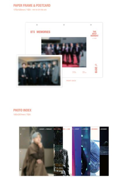 Bộ ảnh BTS MEMORIES 2019