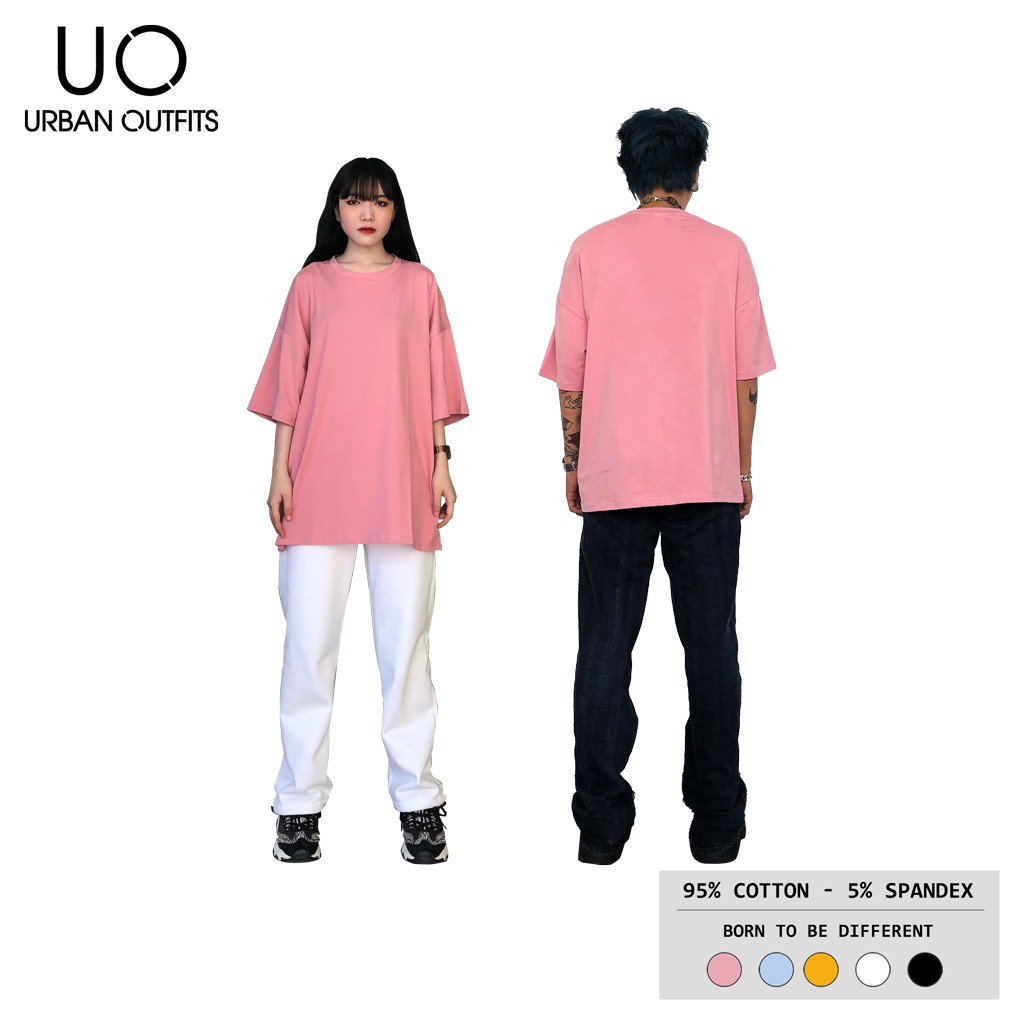 Áo Thun Tay Lỡ Nam Nữ Form Rộng URBAN OUTFITS Trơn ATO01 Cotton 4 Chiều Local Brand | BigBuy360 - bigbuy360.vn