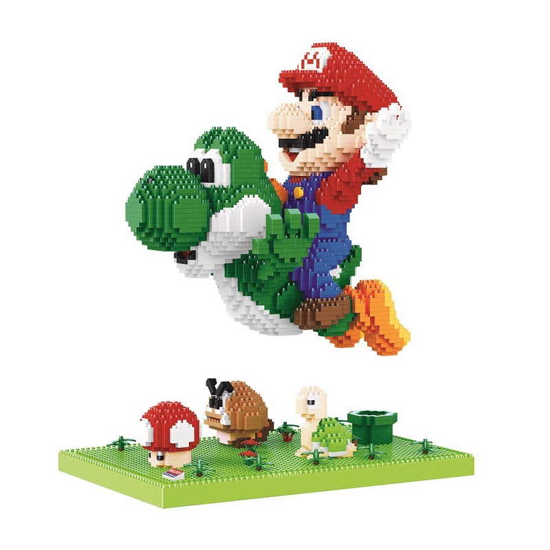 Đồ Chơi Lắp Ráp Nhân Vật Mario Kích Thước Lớn