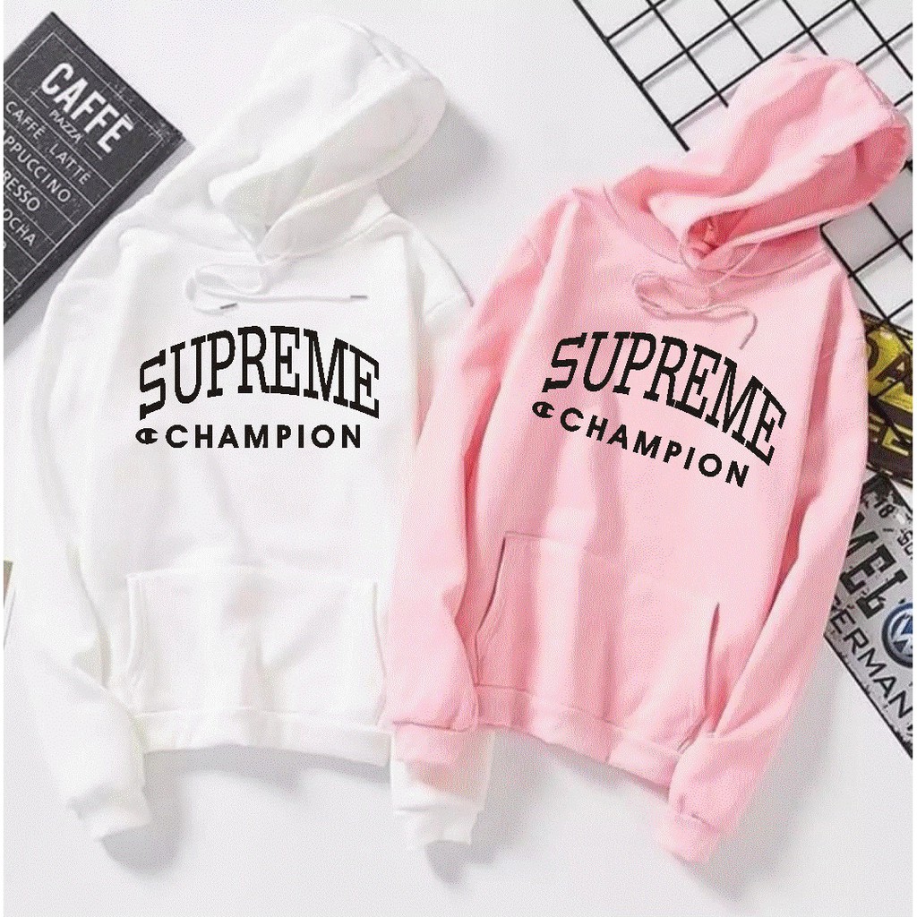 Áo Sweater In Chữ Supreme Champion Thời Trang Cho Bé