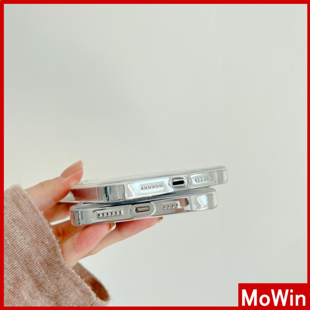 Ốp Điện Thoại Silicon Dày Mềm Hình Hoạt Họa Phối Nút Kim Loại Chống Sốc iPhone 11 Pro Max 13 Pro Max 12 Pro Max 7Plus