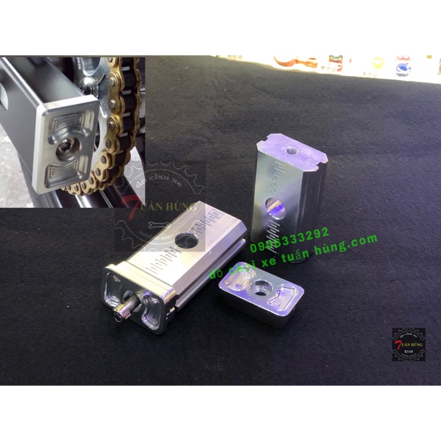 Pat Tăng Sên Âm Exciter 155/ Ex 155  Nhôm CNC Nguyên Khối - đồ chơi xe ex155