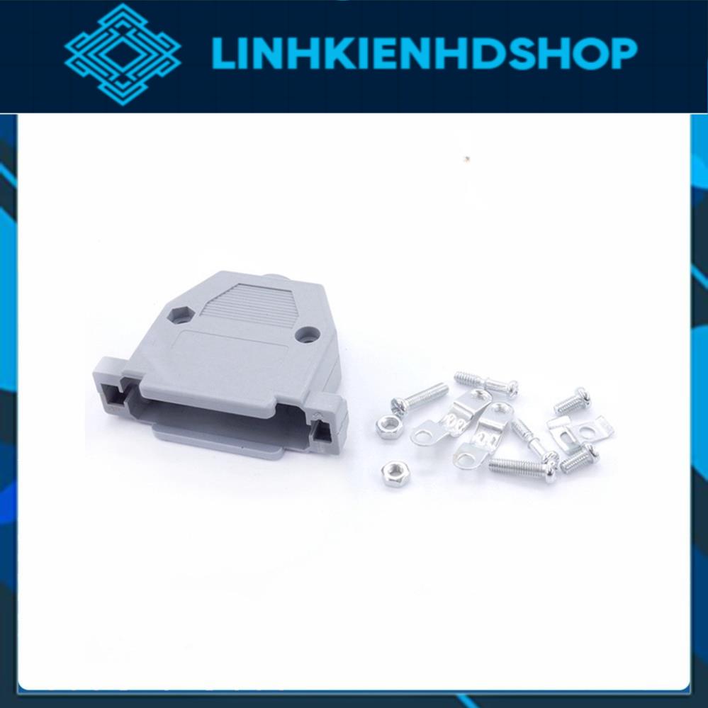 Đầu Cổng COM DB25 Thẳng Hàn Dây/ Đực hàn dây/ Cái hàn dây/ Vỏ DB nhựa/ Cổng LPT