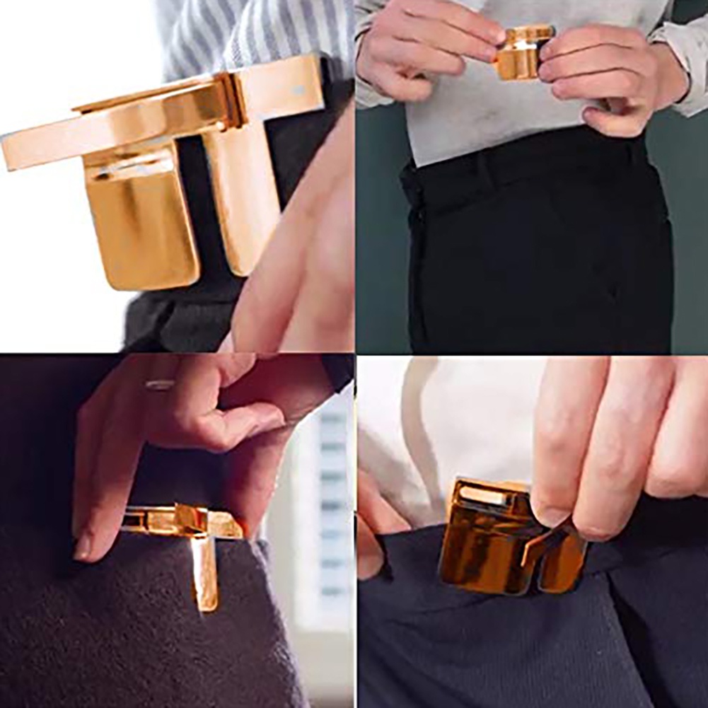 Khóa Thắt Lưng Khóa Dạng Kẹp Nhỏ Gọn Tiện Dụng Cho Nữ
