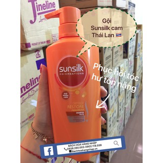 Dầu gội SUNSILK 450ml Thái Lan các màu