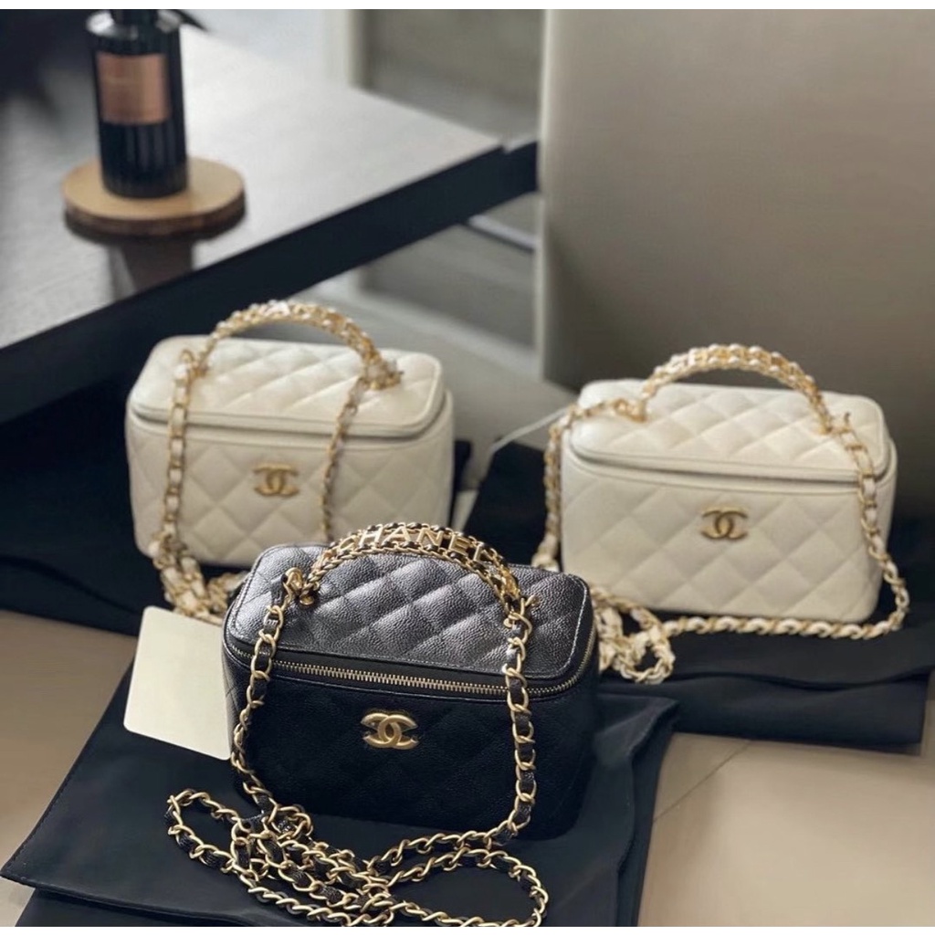 Túi Đeo Chéo Cel Vanity Cốp Quai Sắt Chữ 2022  Hình Thật Shop Chụp Có Hộp Hàng Sẵn