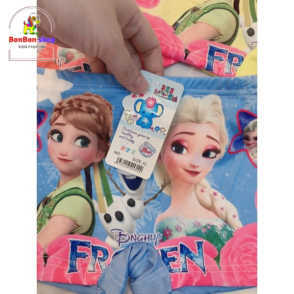 Chíp quần cho bé gái có hình công chúa esa size 5-30kg