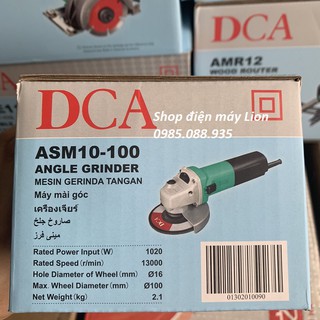 1020W máy mài góc ASM10-100 DCA có điều tốc