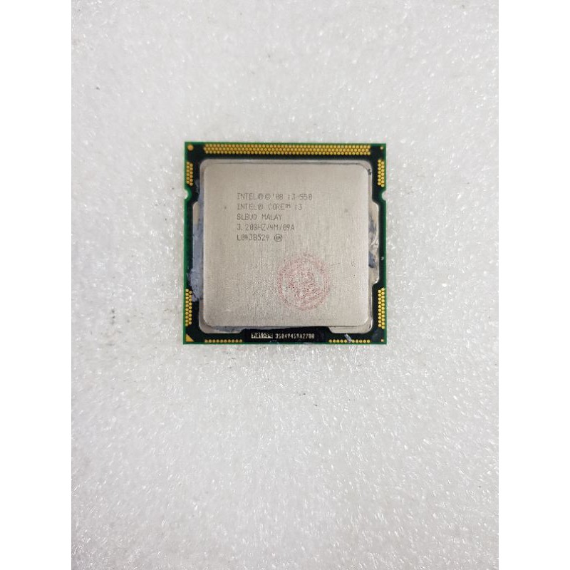 Lõi Máy Xử Lý Lõi I3 Series 550 Intel