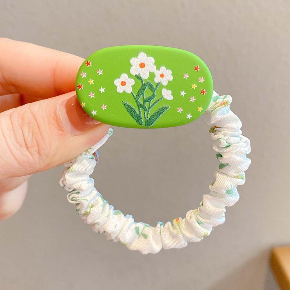 Dây Cột Tóc Co Giãn Hình Nơ Mặt Cười Phong Cách Hàn Quốc Cho Nữ BERNARDO