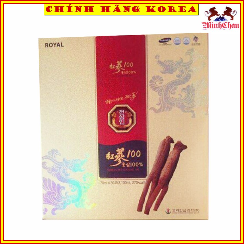 Nước Hồng Sâm Nguyên Chất Bio 30 gói Hàn Quốc, minhchau