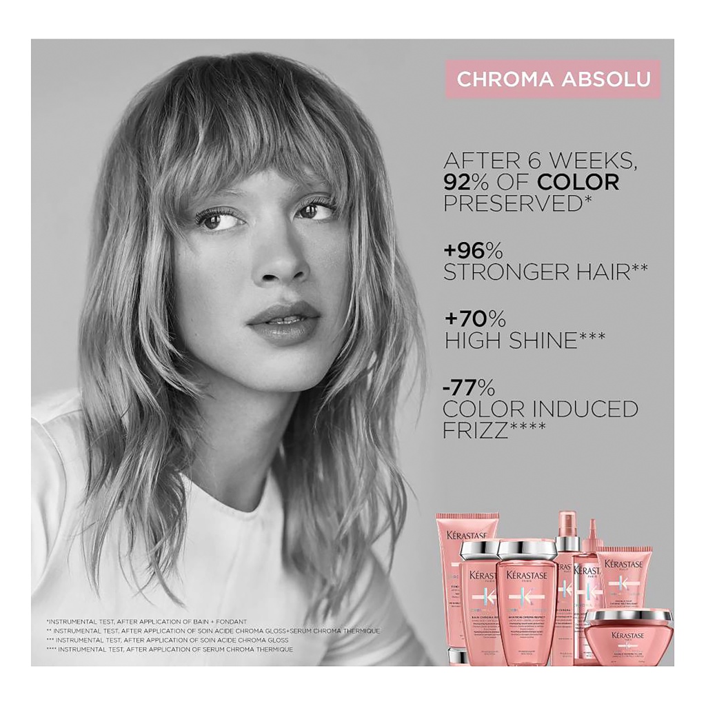Bộ dầu gội xả cao cấp cho tóc nhuộm Kerastase Chroma Absolu