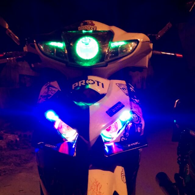 Mắt cú 7 màu Wave rsx 2010-2011.