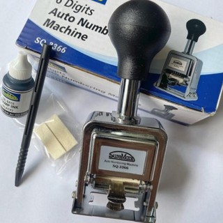Dấu đóng 6 số nhảy tự động suremark sq3366