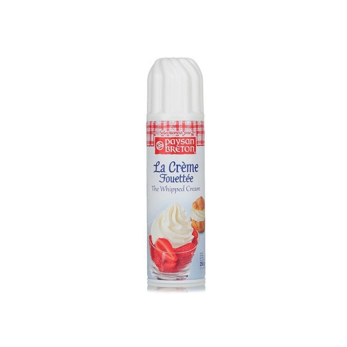 Kem sữa whipping cream Paysan dạng xịt 242ml