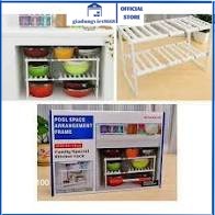 Kệ để gầm bếp ga đa năng,đồ dùng gia đình ( KT: 40*30*10)