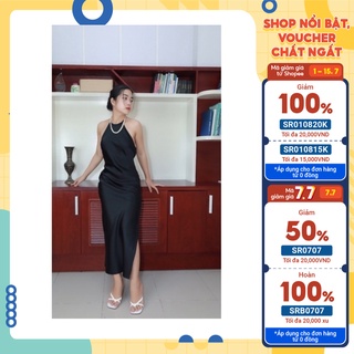 Đầm yếm hở lưng