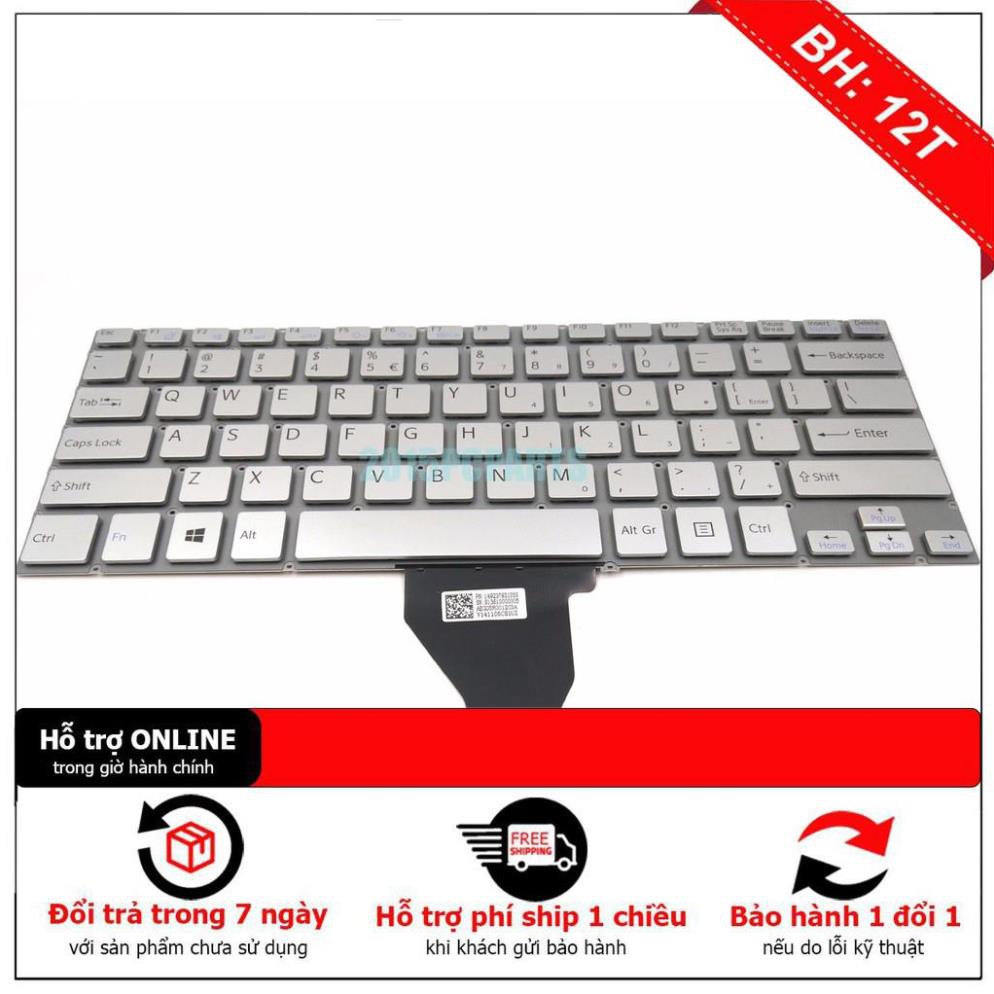 Bàn phím sony SVF13N2L2E SVF13N2B4E SVF13N26PG SVF13N1ASN SVF13N22SG SVF13N190X SVF13N1X2E SVF13N2D4R SVF13N2J2E