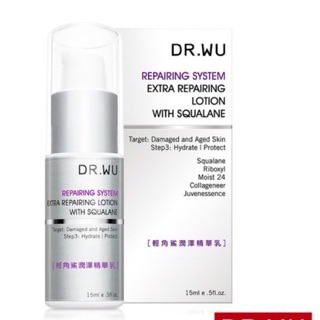 Sữa dưỡng Dr.Wu Extra Repairing Lotion With Squalane