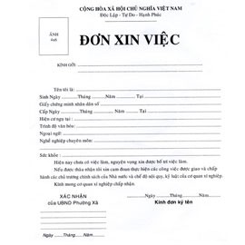 Bộ hồ sơ xin việc cao cấp