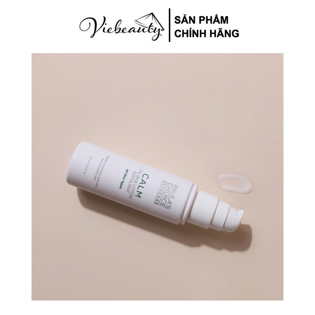Lotion Tẩy Da Chết Cho Da Nhạy Cảm Paula’s Choice Calm Redness Relief 1% BHA Lotion Exfoliant 30-100ml - Khongcoson | BigBuy360 - bigbuy360.vn