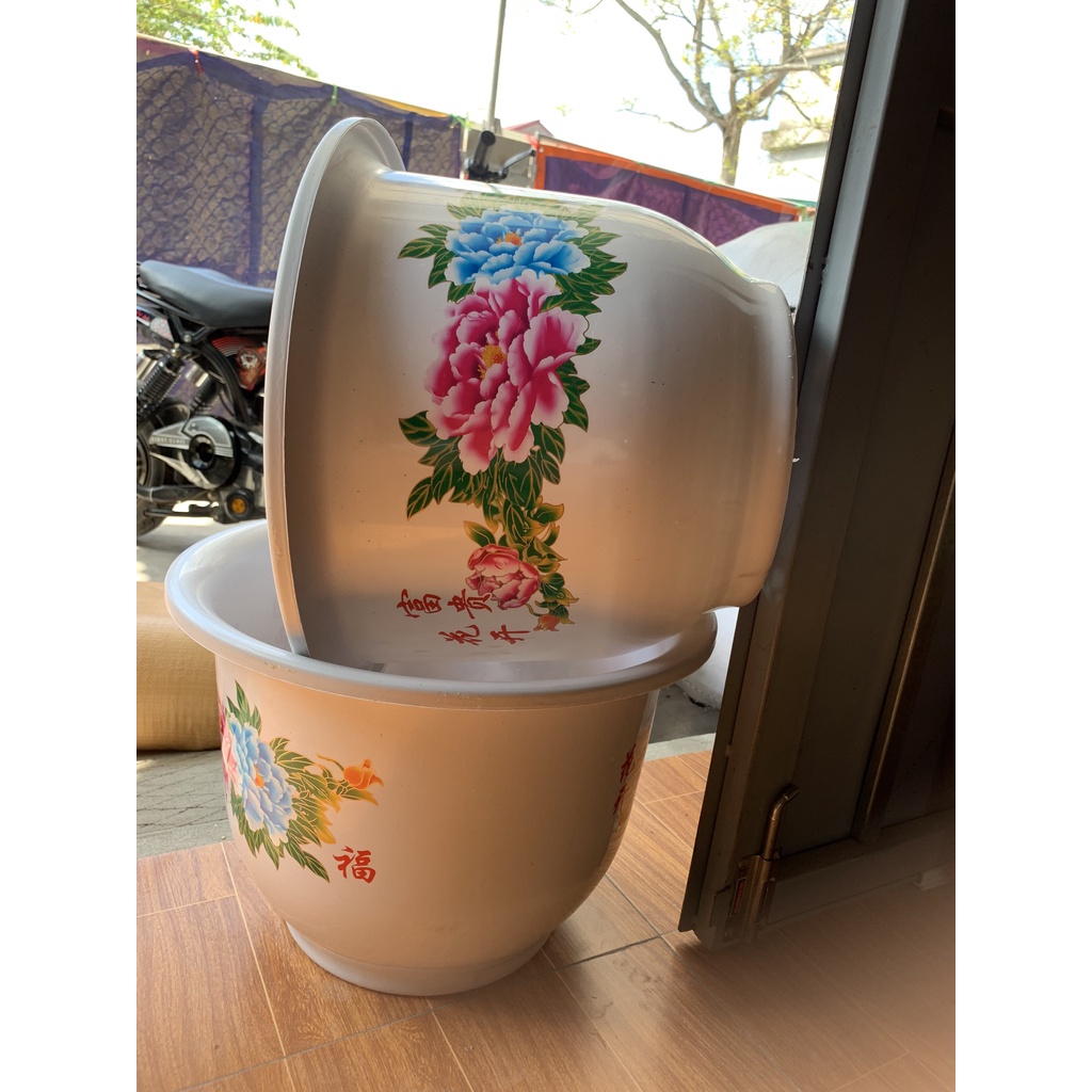 COMBO 15 CHẬU NHỰA HOA MẪU ĐƠN #H560 SIÊU ĐẸP (DỊCH TRUYỀN CHO CÂY, KEO LIỀN SẸO, BẠT PHỦ ĐẤT CHỐNG CỎ MỌC...)