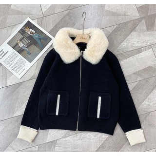 Áo khoác Dạ Cổ Lông