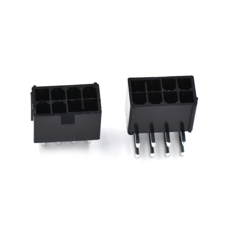 30 Chiếc Ổ Cắm Cái 5559 4.2mm 8P 8PIN Màu Đen Cho Card Đồ Họa Máy Tính