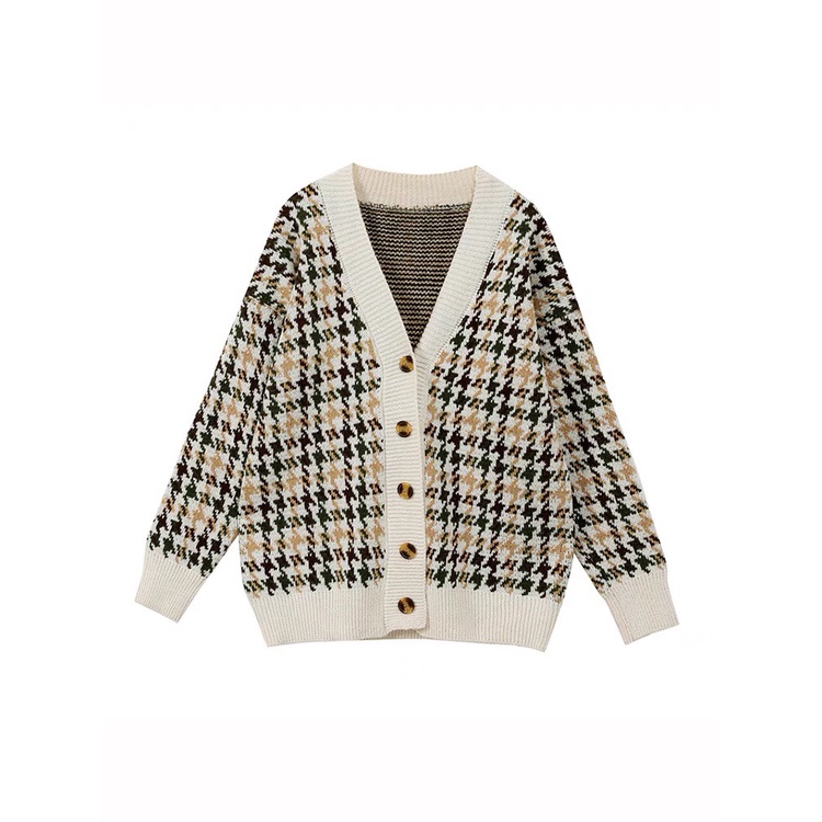 Áo cardigan len bigsize nữ Kiểu Hàn Quốc dày dặn Quảng Châu ấm áp thời trang 2021 | BigBuy360 - bigbuy360.vn