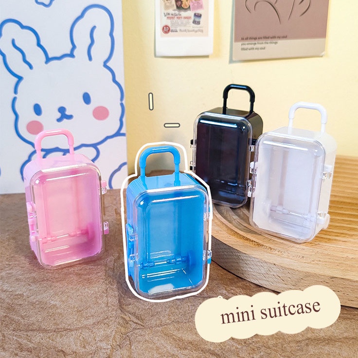 Hộp Nhựa Đựng Đồ Mini Hình Vali Suitcase