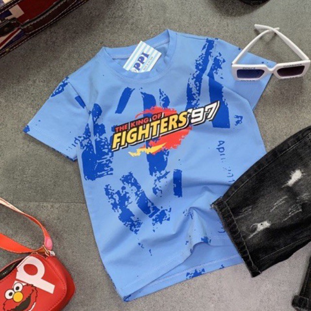 Áo thun bé trai fighters size đại 10-15