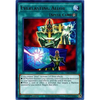 [ Zare Yugioh ] Lá bài thẻ bài LED7-EN037 Everlasting Alloy - Rare
