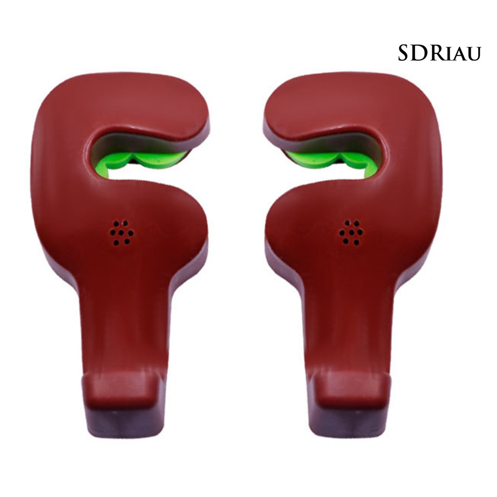 Cặp Móc Gắn Ghế Tựa Đầu Xe Hơi Treo Đồ Dùng Đa Năng Tiện Dụng